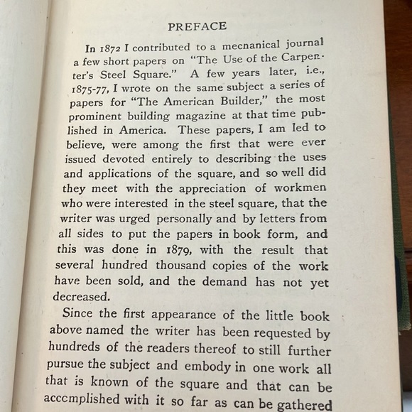 PRACTICAL USES OF THE STEEL SQUARE  REVISED EDITIONS VOL.1 & 2 FRED T. HODGSON - Picture 11 of 16